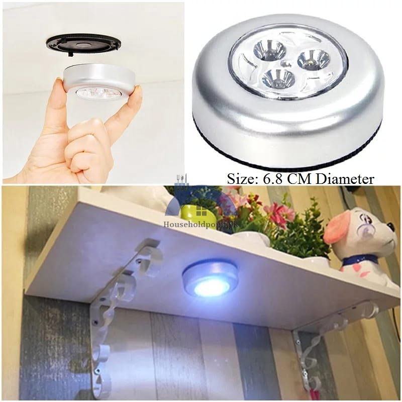 Stick On LED Touch Light (Pack of 2) Default Title