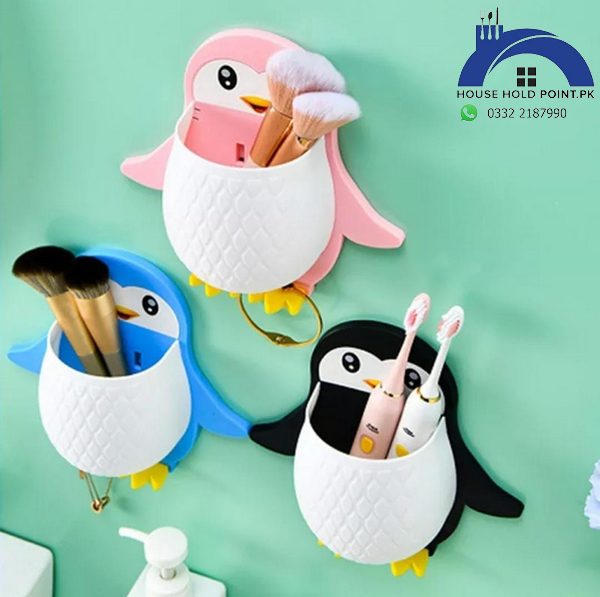 Cute Cartoon Penguin Wall Organizer