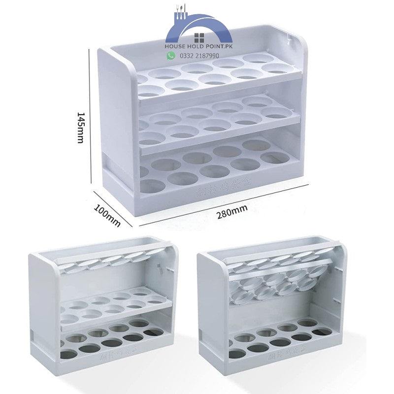 30 Grids Refrigerator Egg Rack