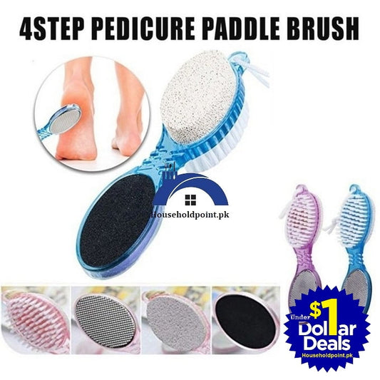 4 in 1 Pedicure Brush (Pack Of 2) Default Title