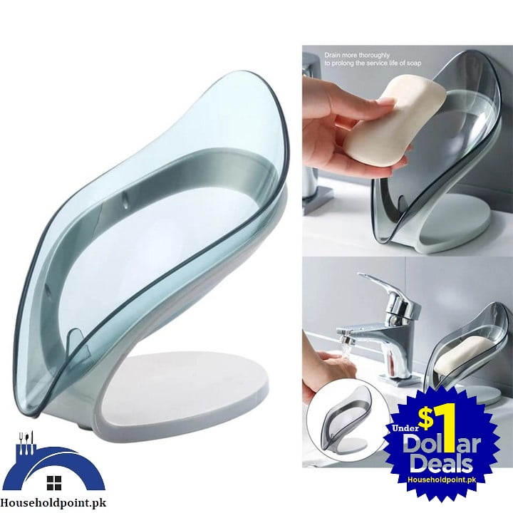 Leaf-shaped Soap Holder (Pack Of 2)