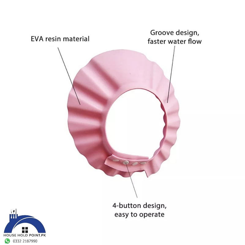 New Foamic Baby Shower Cap (Pack Of 2)