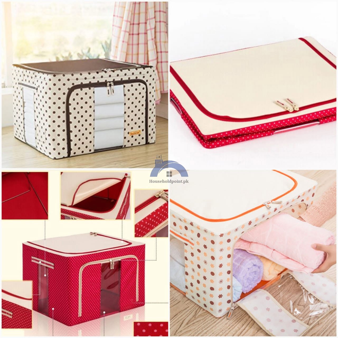 Dustproof Folding Fabric Storage Box