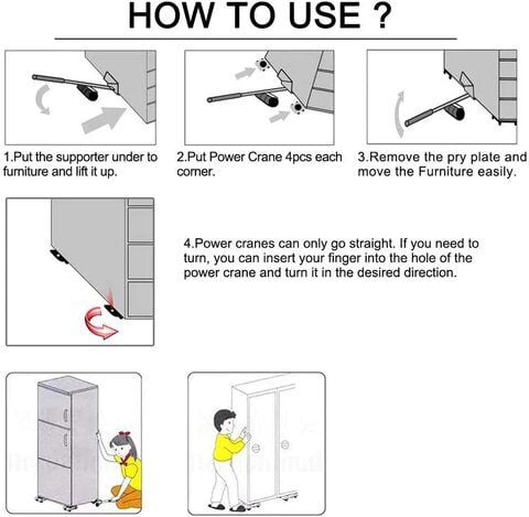 Heavy Furniture Moving Lifter Tool