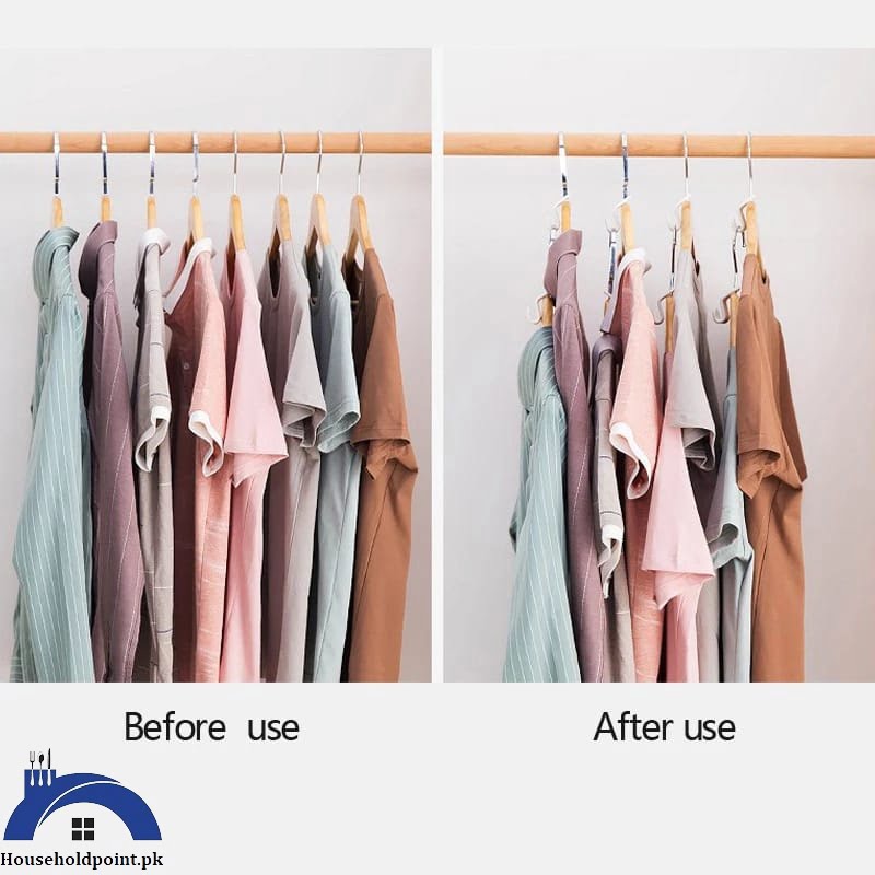 6 PCs Hanger Extension Clips