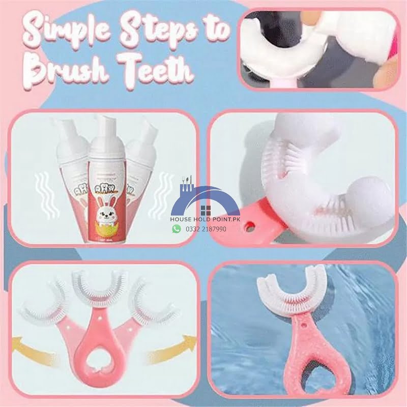 U Shaped Baby Toothbrush