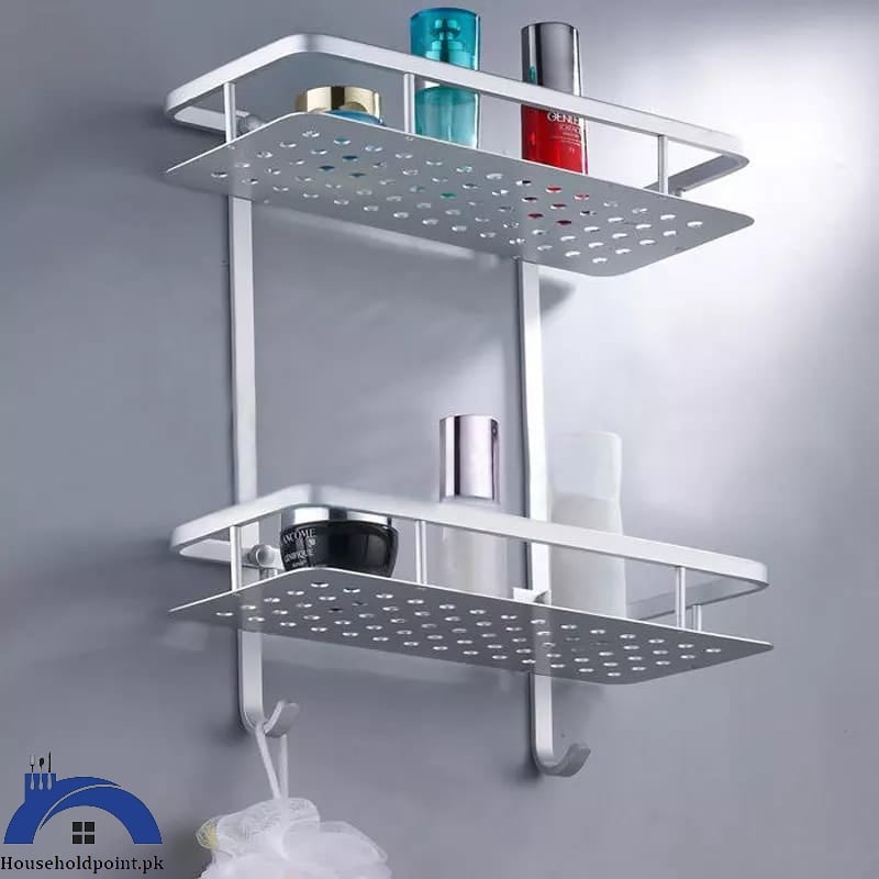 Aluminium 2 Layer Rectangle Rack