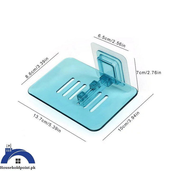 Stick On Acrylic Soap Dish New