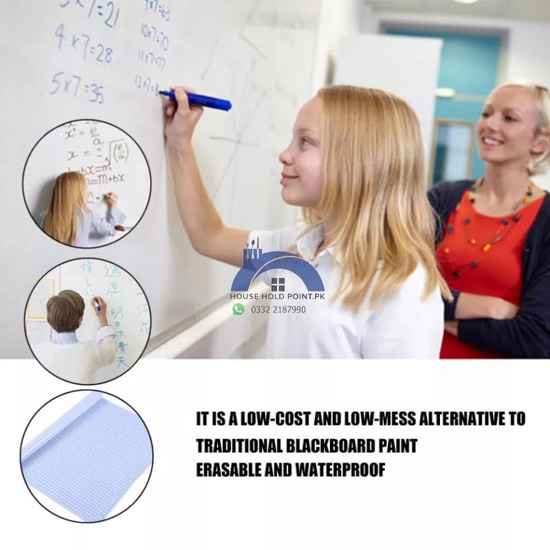 Stick On White Board With Marker