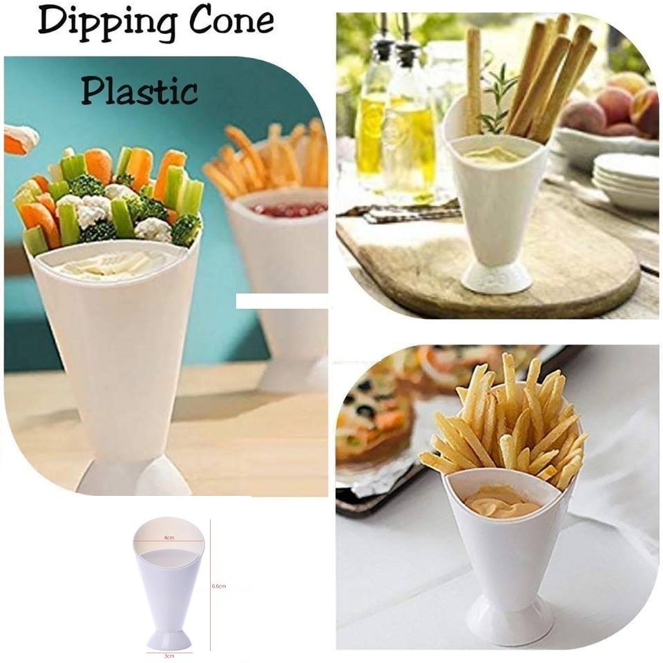 Dipping Cone Plastic (Pack Of 2) Default Title