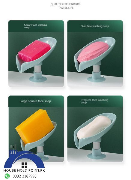 Sucker Leaf Soap Stand (Pack Of 3)