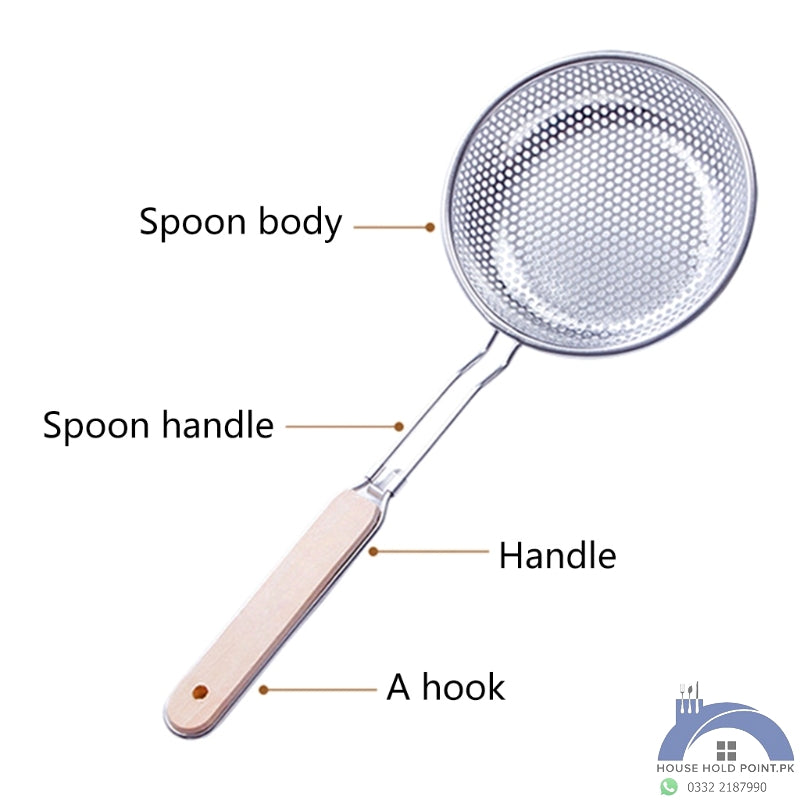 Fryer Spoon & Strainers (Set of 3)