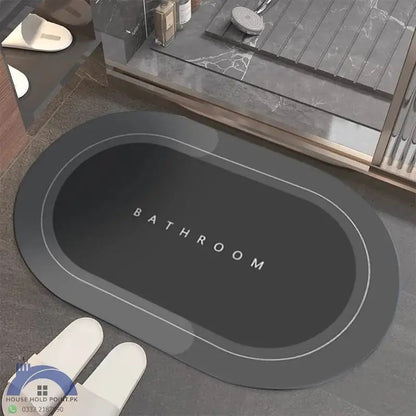 Super Absorbent Non-Slip Bathroom Floor Mat