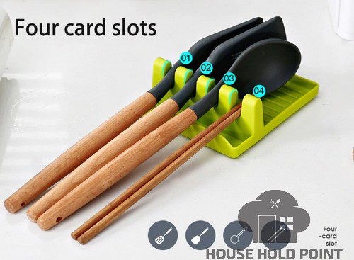 Plastic Spoon Rest (Pack Of 2)