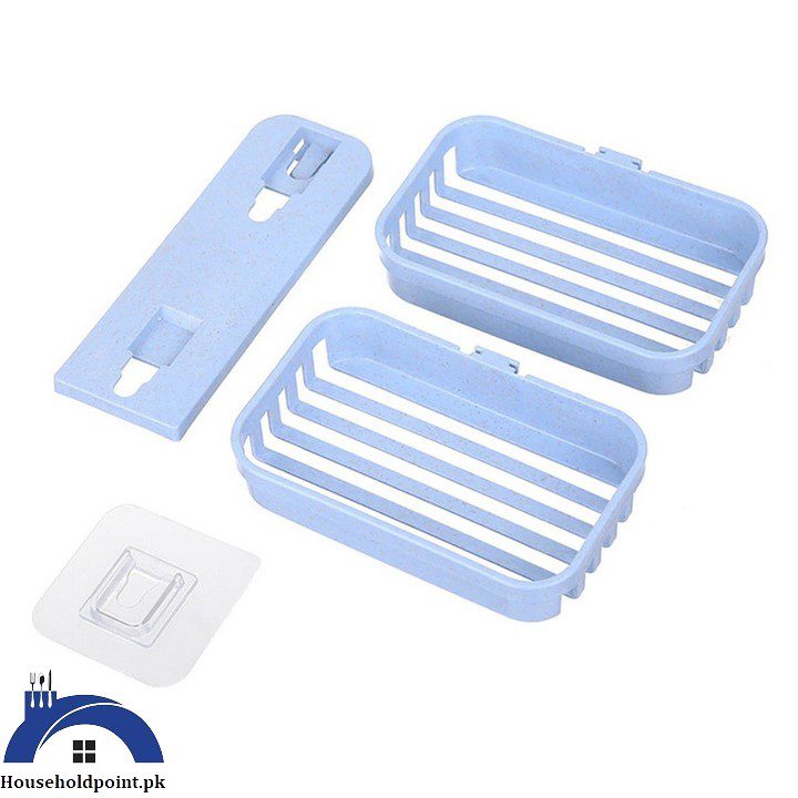 Stick On Double Soap Dish