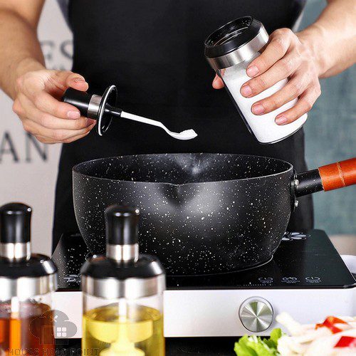 Glass Oil Bottle With Spoon Default Title