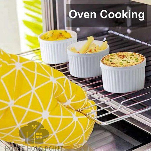 6Pcs Ceramic Ramekins Set