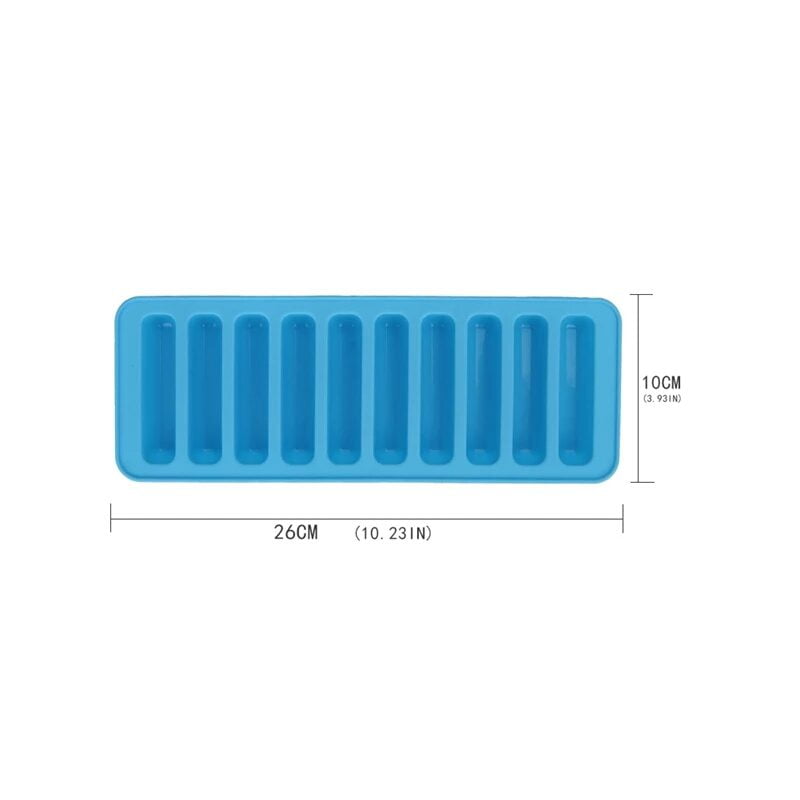 Soft Silicone Ice Stick Tray Pack Of 2