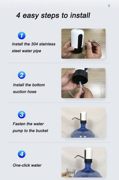 Rechargeable Water Pump Dispenser