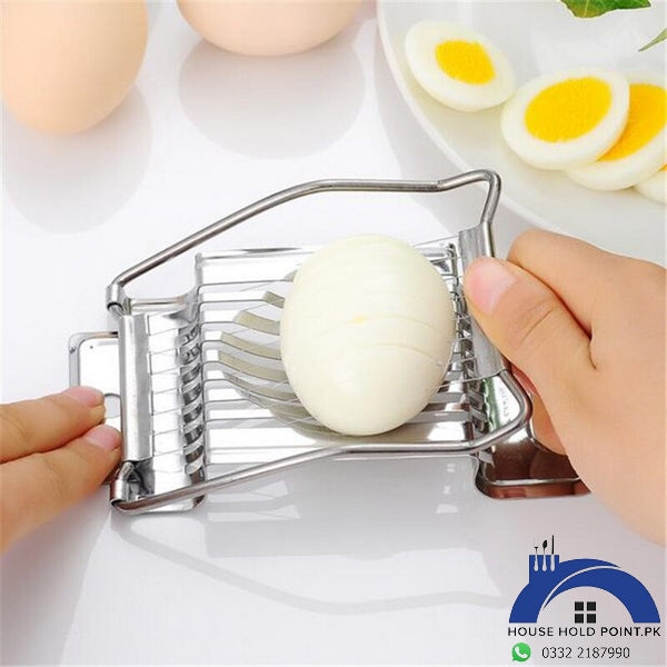 Steel Egg Slicer & Cutter (Pack Of 2)
