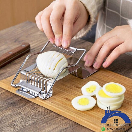 Steel Egg Slicer & Cutter (Pack Of 2) Default Title