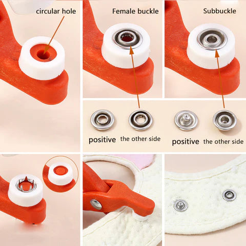 Tich Button Pliers With Buttons Set