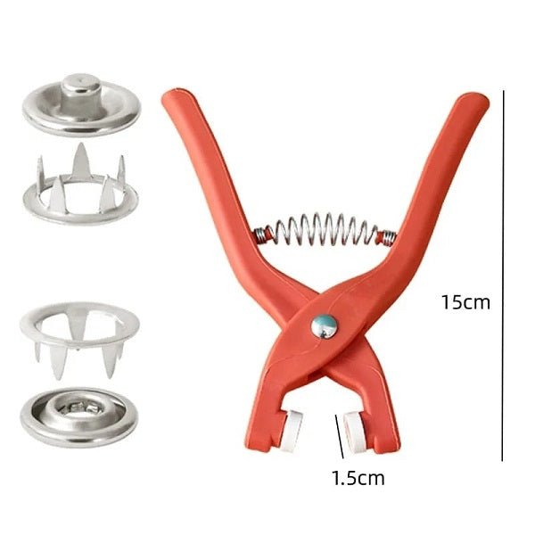 Tich Button Pliers With Buttons Set