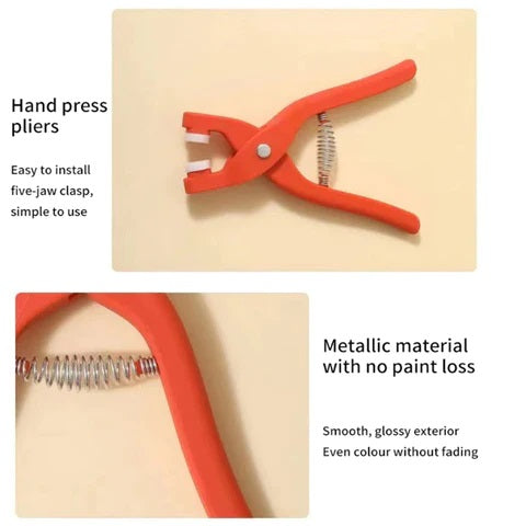 Tich Button Pliers With Buttons Set