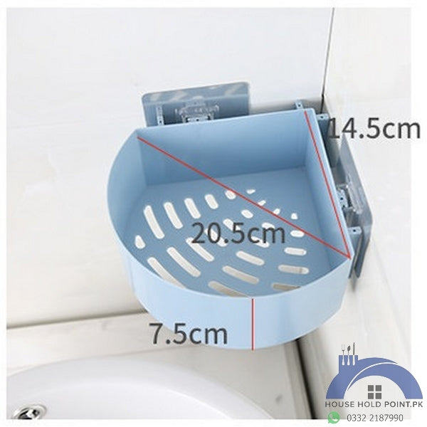 Stick On Triangle Corner Shelf