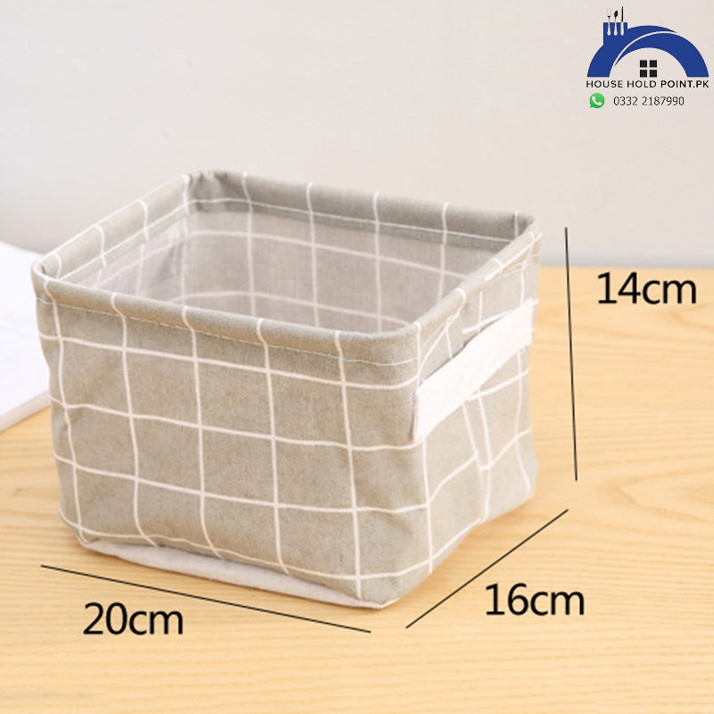3 Pcs Waterproof Desktop Storage Basket