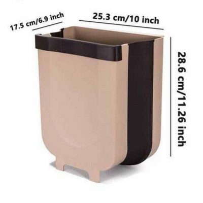 Folding Cabinet Trash Bin