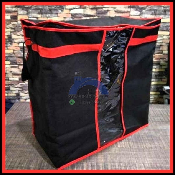 Large Blanket/ Storage Bag 100gsm With Red Stripe