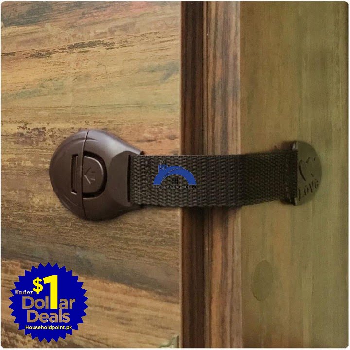 Fridge & Drawer Lock Brown Default Title