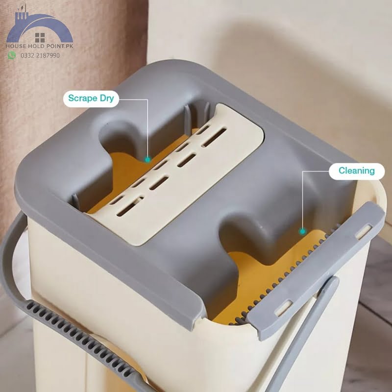 Flat Mop With Bucket