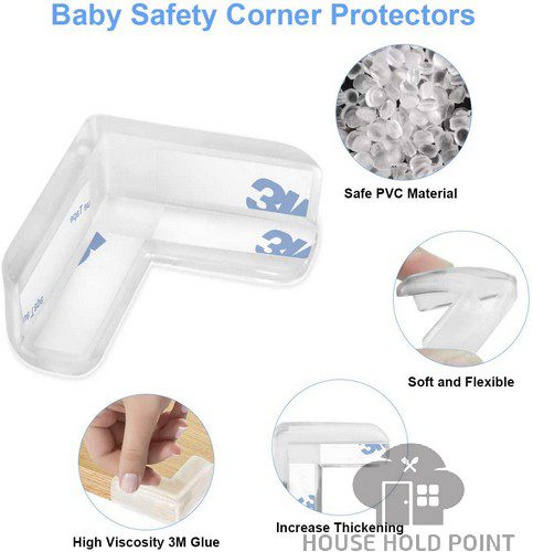 2 Sets Of Table Corner Protectors
