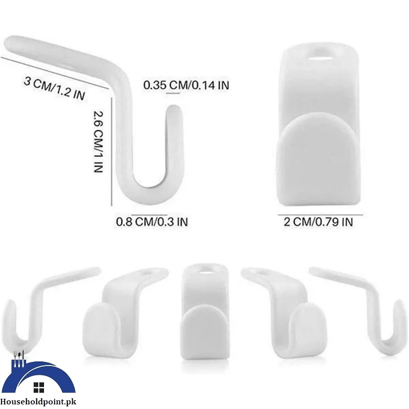 6 PCs Hanger Extension Clips