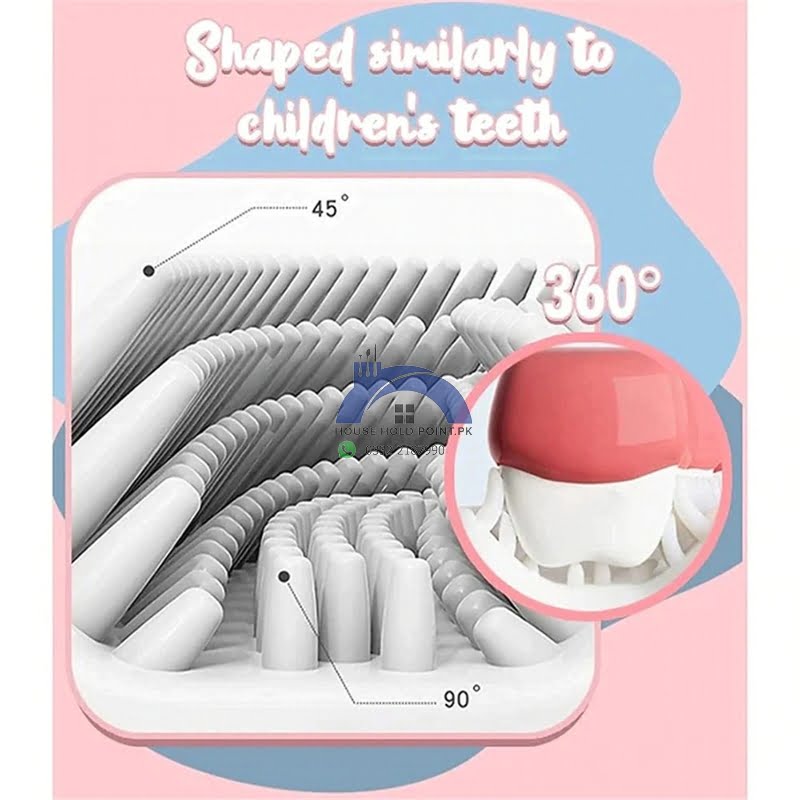 U Shaped Baby Toothbrush (Pack Of 2)