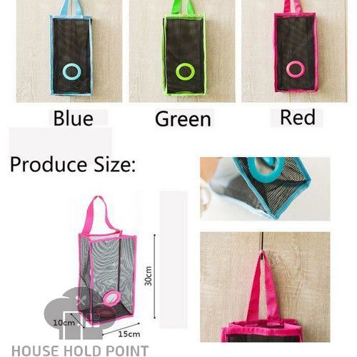 Mesh Grocery Bag Holder