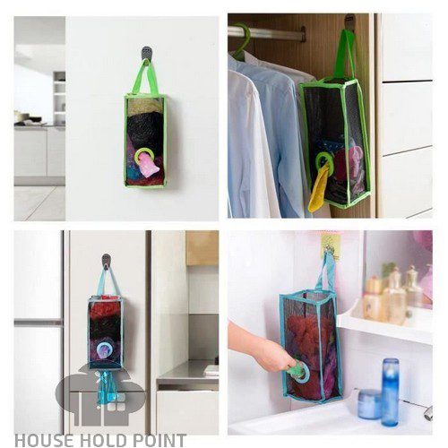 Mesh Grocery Bag Holder