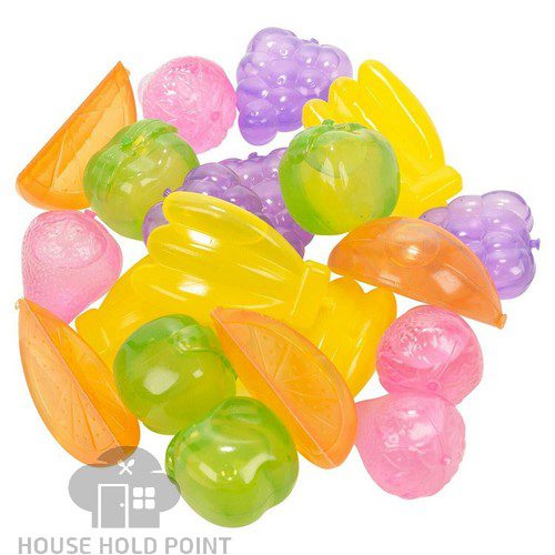 Fruit Shaped Reusable Ice Cubes (Pack Of 10)