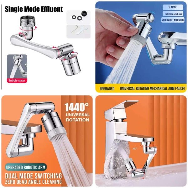 1080° Rotating Faucet Extender