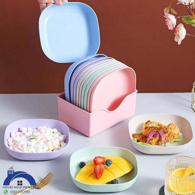 10Pcs Creative Snack Plates/ Spit Bone Dish Set