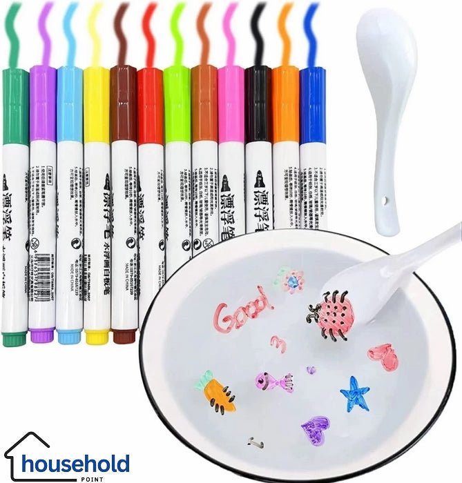 12Pcs Magic Marker Set With Spoon