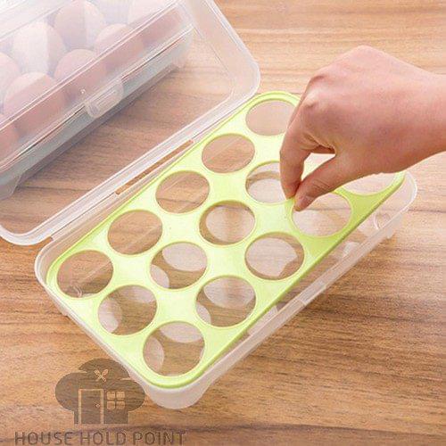 15 Grid Eggs Storage Box