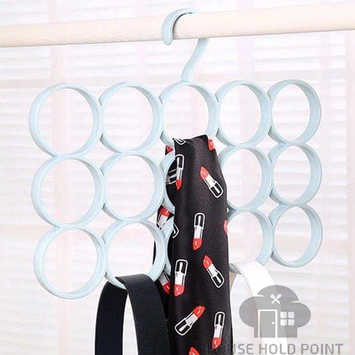 15 Rings Plastic Scarf Hanger - House Hold Point