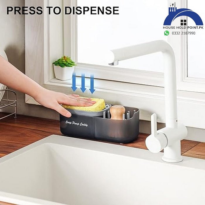 2 in 1 Sink Caddy & Soap Dispenser