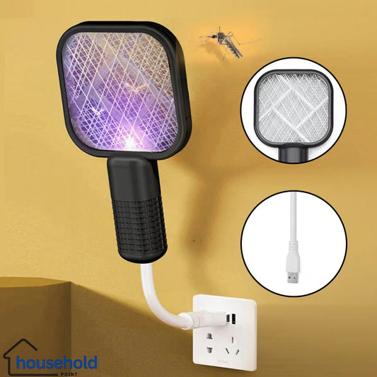 2 In 1 Mini Mosquito Killer Racquet Lamp