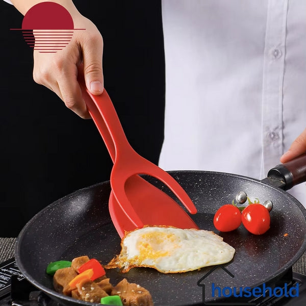 2 In 1 Nonstick Flipper Spatula