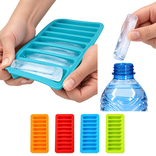 Soft Silicone Ice Stick Tray Pack Of 2 - House Hold Point