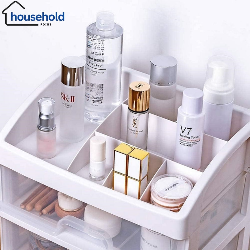 3-Drawer Makeup Organizer